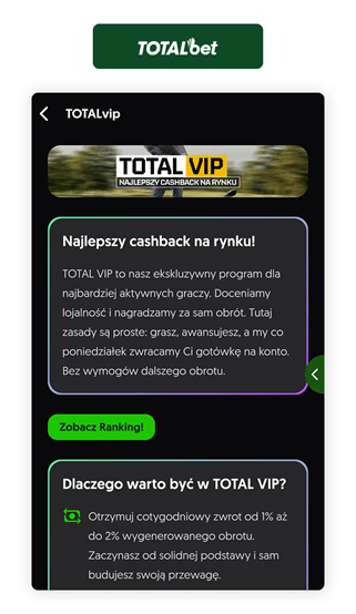 Totalbet Program Total VIP