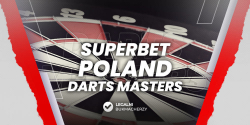 Superbet Poland Darts Masters kursy i typy bukmacherskie