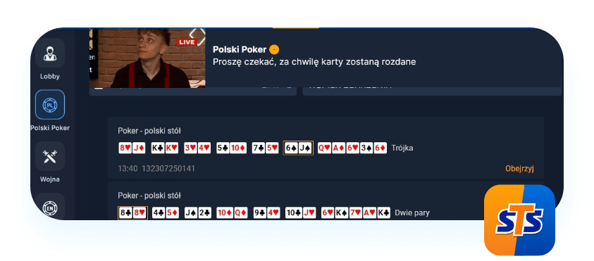 Betgames polski poker