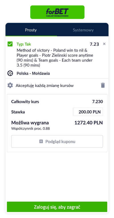 Polska - Mołdawia typ ryzykowny