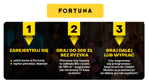 Fortuna ZBR - kroki