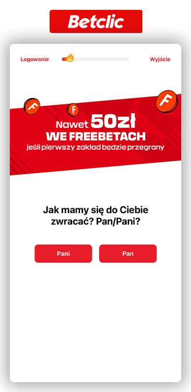 Betclic rejestracja
