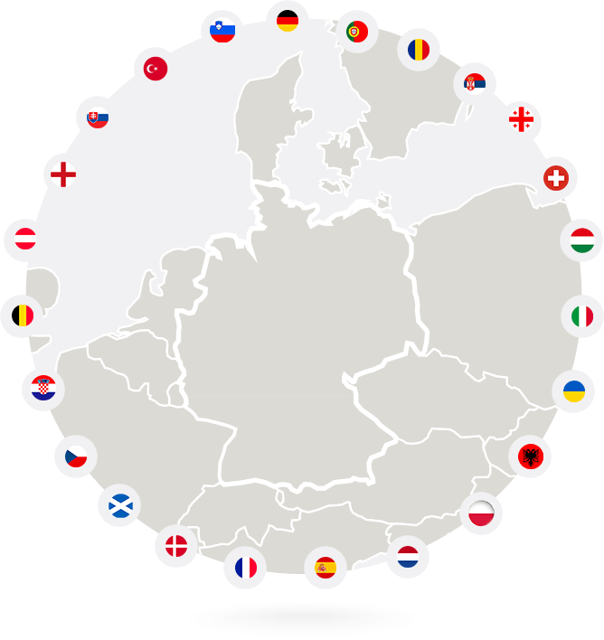 Mapa Euro