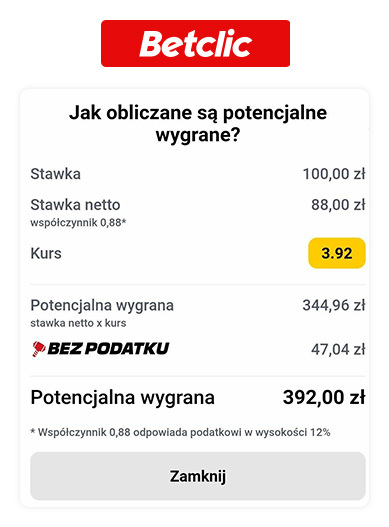 Gra bez podatku w Betclic