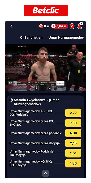 MMA w Betclic