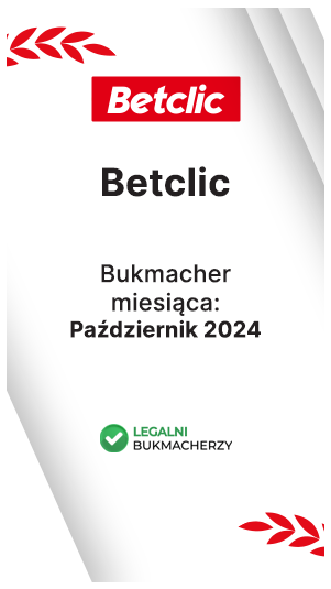 Betclic bukmacher miesiąca - październik