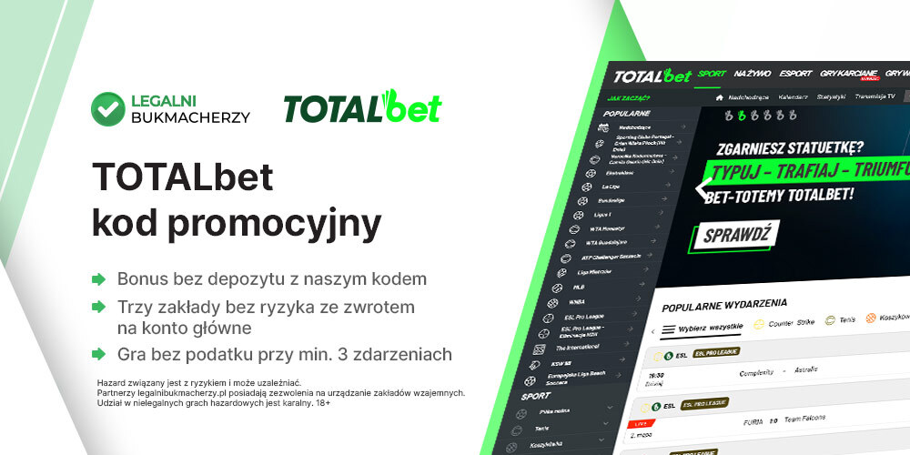 TOTALbet kod promocyjny