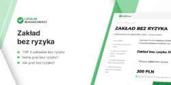 Zakład bez ryzyka – cashback 2024