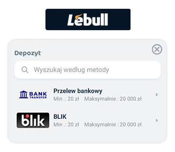 Wpłaty w Lebull