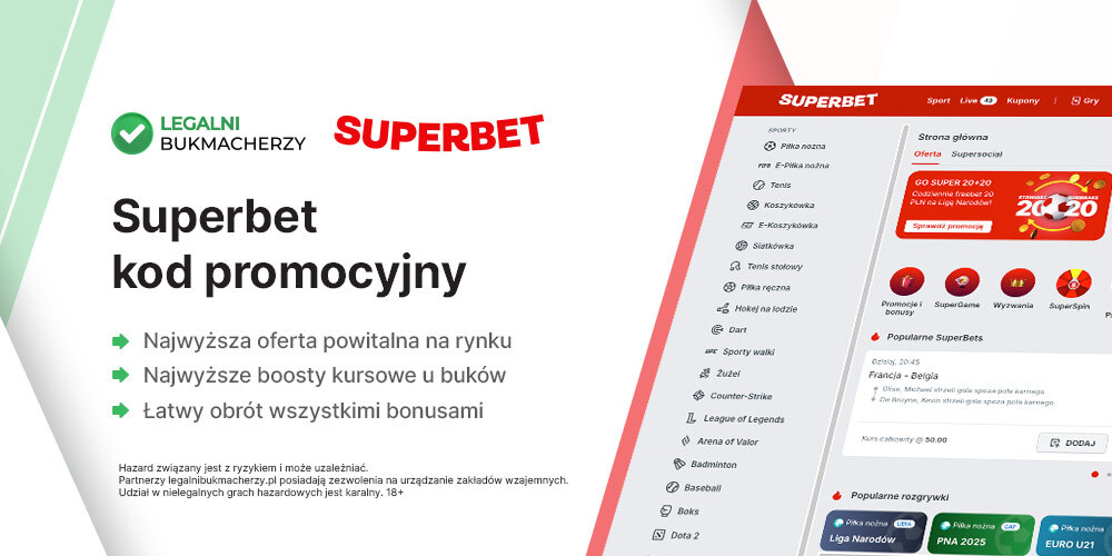 Superbet kod promocyjny październik 2024