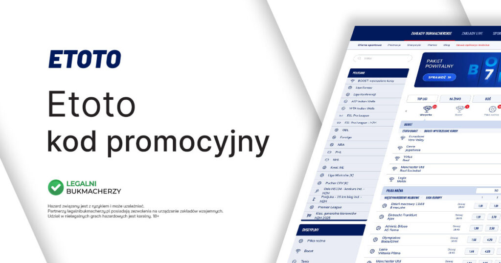 Kod bonusowy ETOTO – Bonus 797 na start