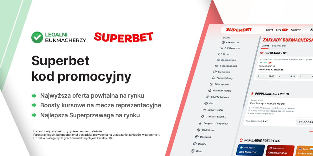 Kod promocyjny Superbet 2025