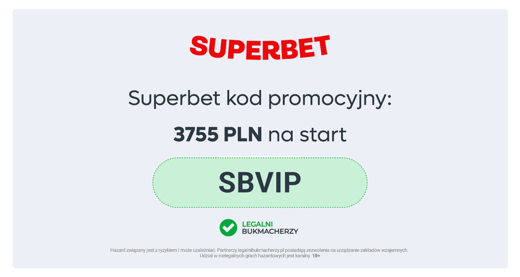 Superbet kod promocyjny SBVIP