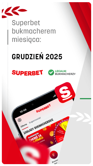 Grudzień 2025: bukmacher miesiąca