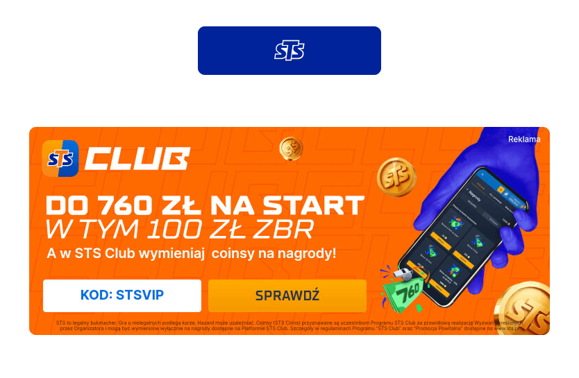 STS Club: kod promocyjny