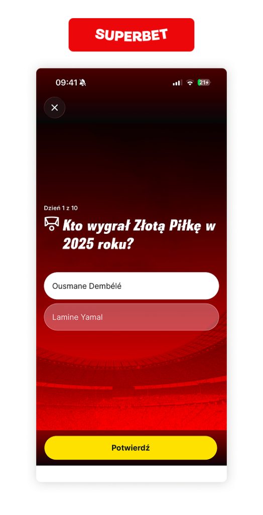 Super Seria: przykładowe pytanie