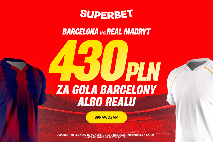 Barcelona - Real bonus 430 PLN