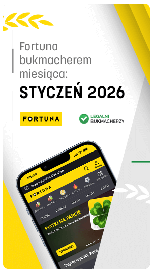 Styczeń 2026: bukmacher miesiąca