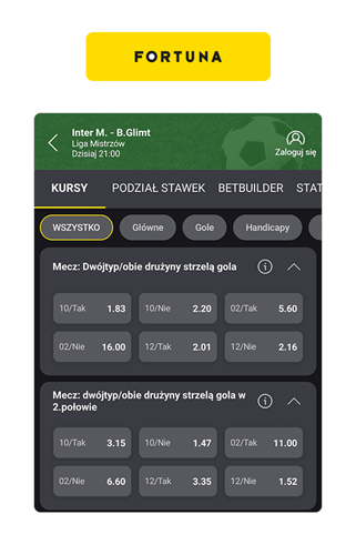 Fortuna podwójna szansa| Dwójtyp i strzelą gola