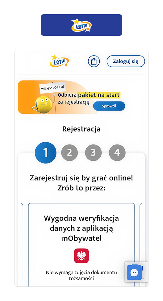 Lotto kod promocyjny: rejestracja konta