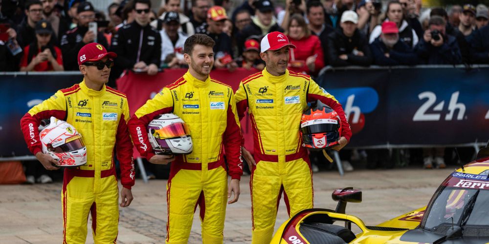 Zespół AC Corso podczas wyścigu Le Mans