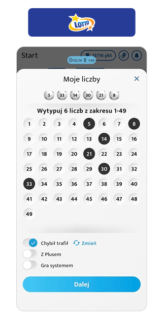 Lotto.pl Opinia - Aplikacja Moje Liczby