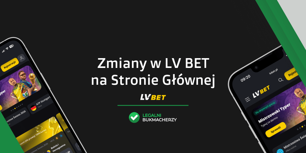 LV BET wprowadza zmiany w mobile na stronie głównej