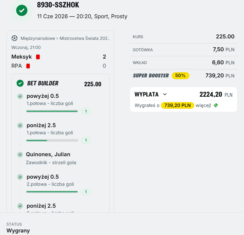 Superbet: Super Booster