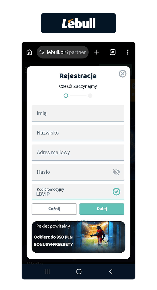 Gdzie wpisać kod LBVIP?