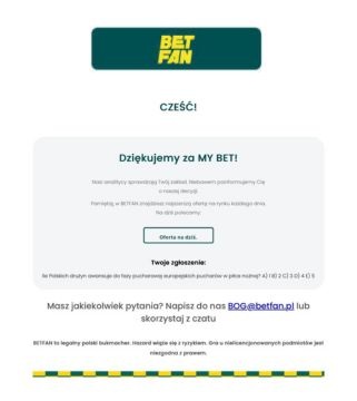 Custombet - Betfan MyBet - zgłoszenie