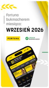 Bukmacher miesiąca: wrzesień 2026
