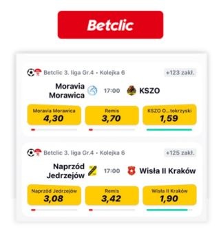 Betclic 3 Liga oferta